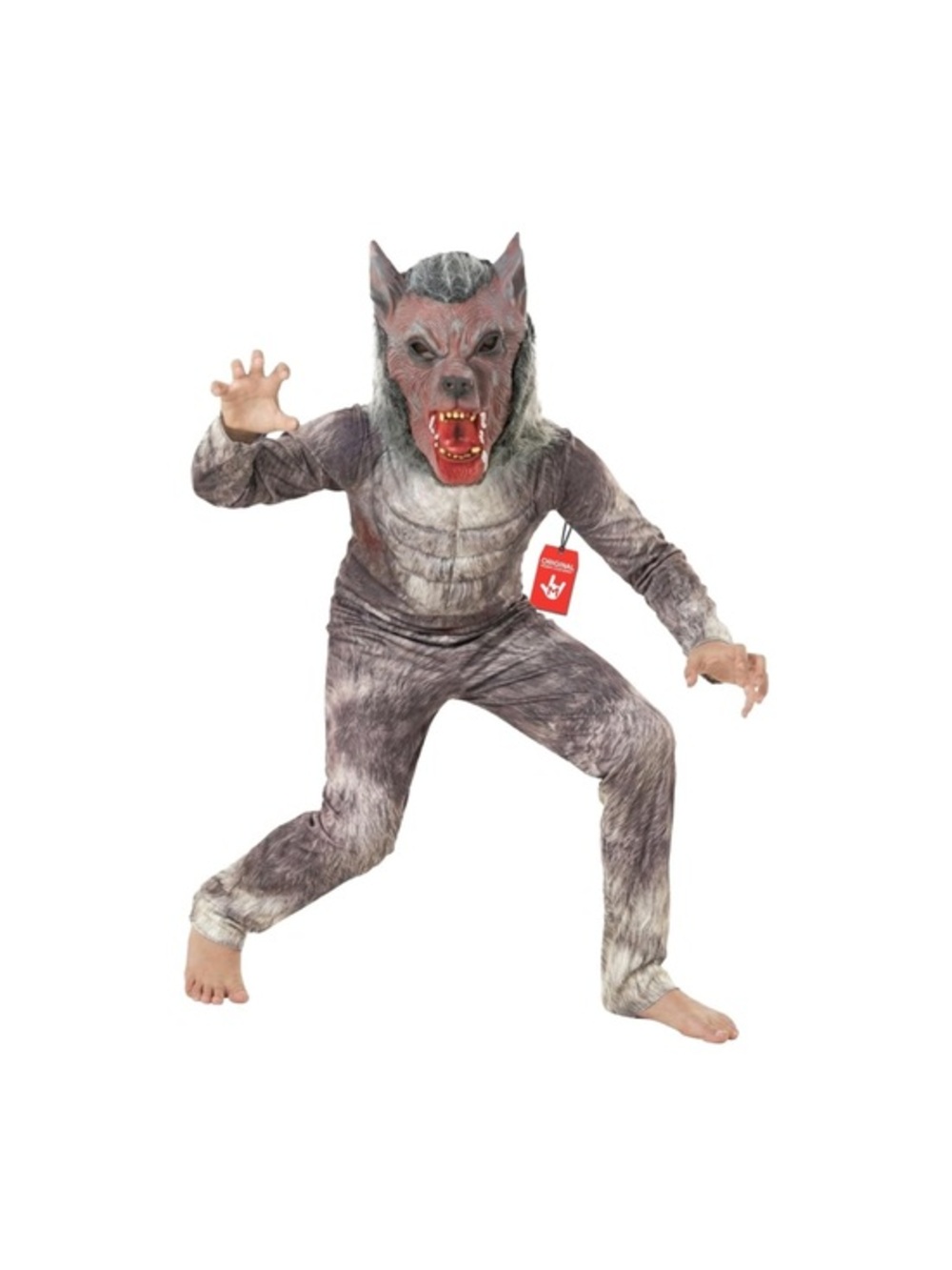 MORPH Kids Werewolf Halloween Costume Big Bad Wolf Costume size small